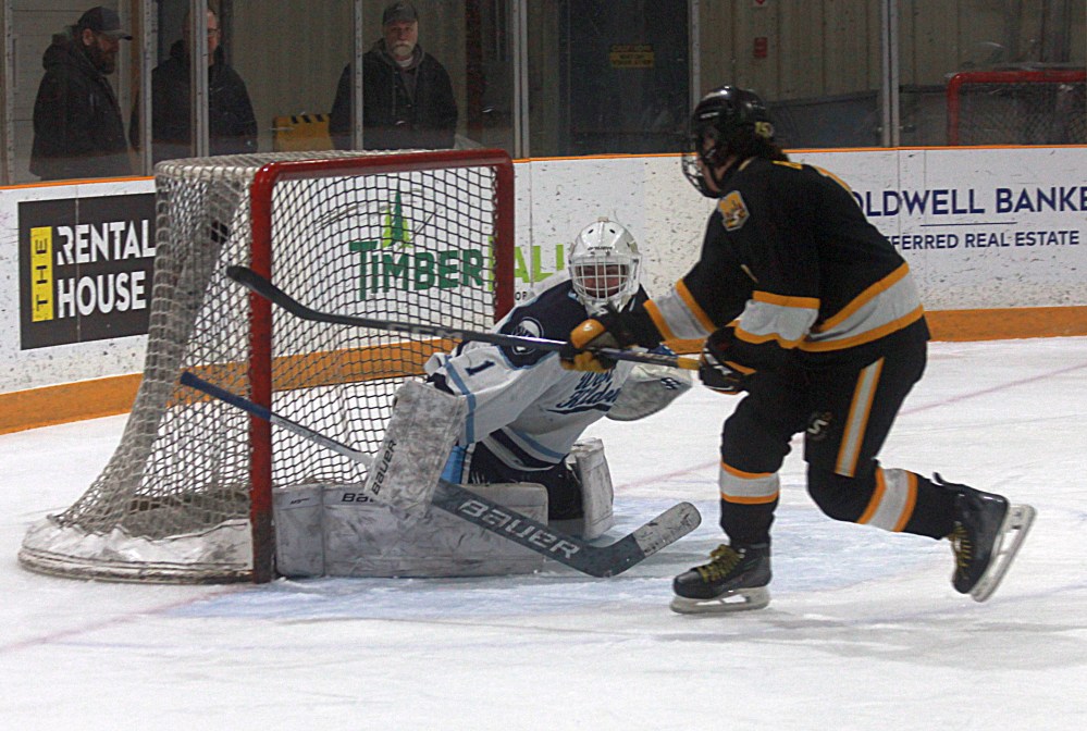 SRSS took care of West Kildonan in the preliminary round of the Winnipeg High School Hockey League's Platinum Promotions Division playoffs two games to none. (Cassidy Dankochik The Carillon)