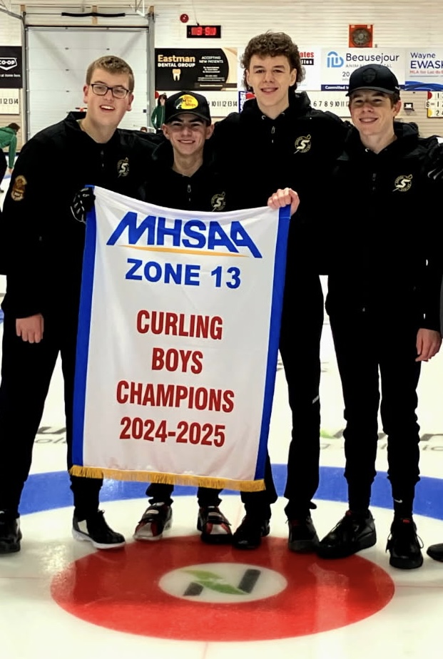 The SRSS Sabres nabbed the Zone 13 championship, needing to defeat Ste Anne in consecutive games to nab a spot in the provincial championship. (Submitted)