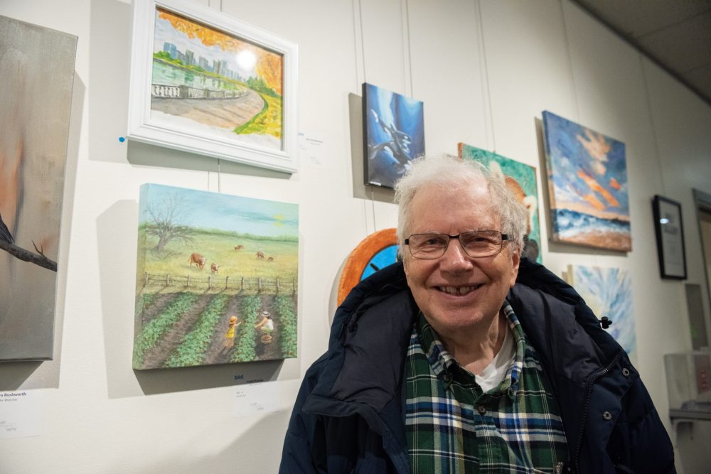 SVJETLANA MLINAREVIC THE CARILLON
New to SOJE is John Schellenberg, who first made an entry last year. He submitted his fall painting of Stanley Park in Vancouver to this year’s exhibit.