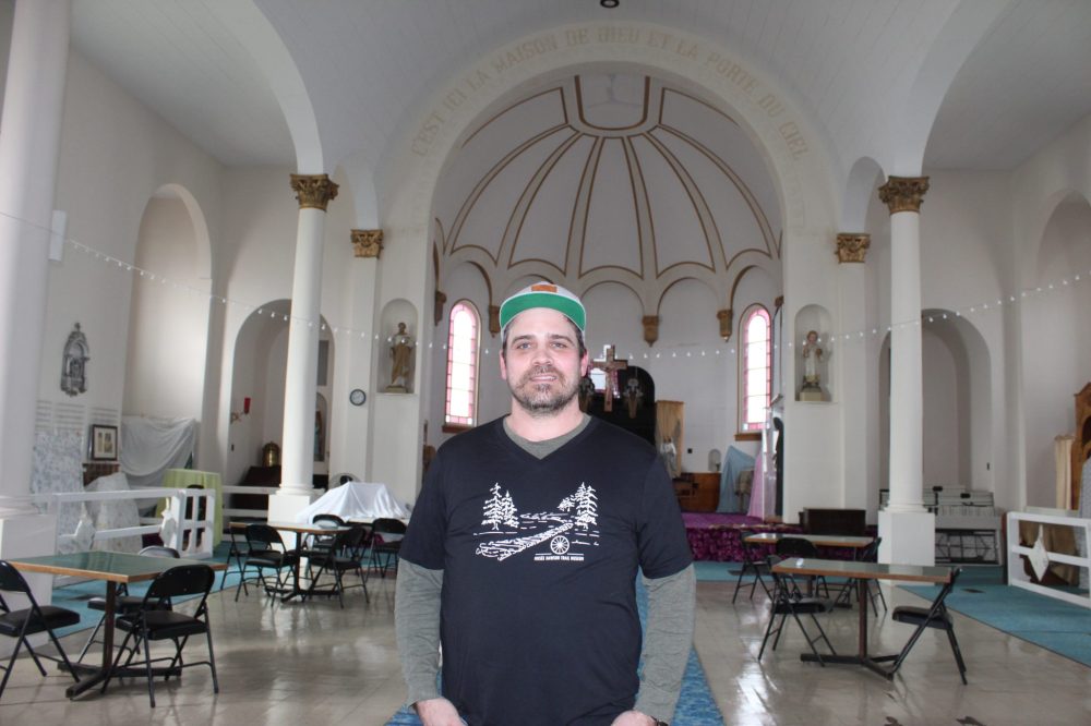CHRIS GAREAU THE CARILLON
Kyle Waczko in Richer's Dawson Trail Museum.