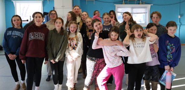 SUPPLIED
The cast of The Little Mermaid Jr. hams it up for the camera.