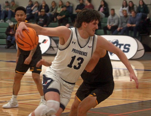 Riley Paul was named the men's Pilot of the Year. The senior scored more than 1,000 points in his Providence career. (Cassidy Dankochik Carillon Archives)