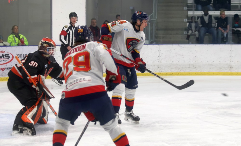 The Niverville Nighthawks lost their first round series to the Winkler Flyers 4-2. (Cassidy Dankochik The Carillon)