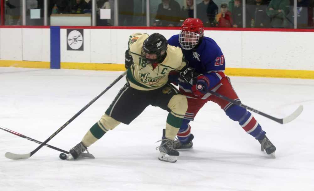St Malo won back-to-back CRJHL championships, coming back from a 3-2 series deficit against Beausejour. (Cassidy Dankochik The Carillon)