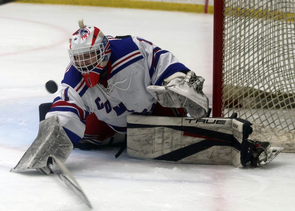 The Beausejour Comets tied the CRJHL finals 2-2 with a win on home ice March 28. (Cassidy Dankochik The Carillon)