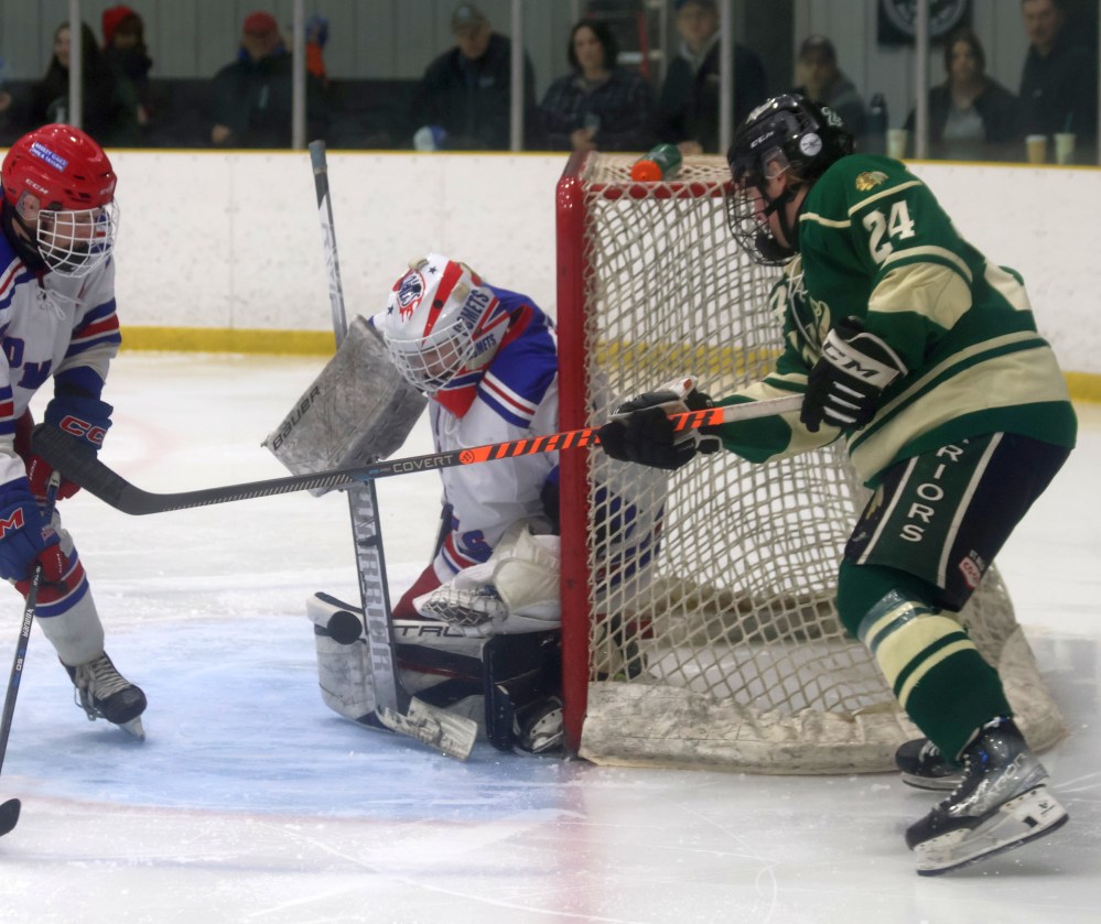 The Beausejour Comets tied the CRJHL finals 2-2 with a win on home ice March 28. (Cassidy Dankochik The Carillon)