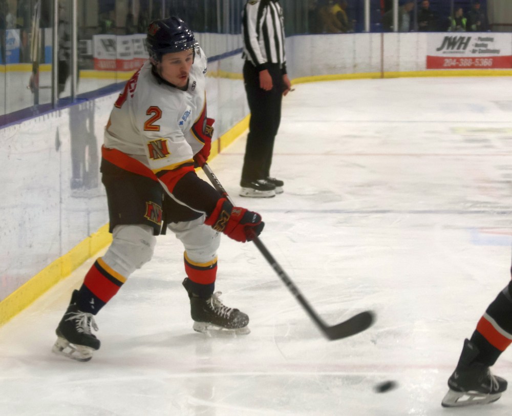 The Niverville Nighthawks lost their first round series to the Winkler Flyers 4-2. (Cassidy Dankochik The Carillon)