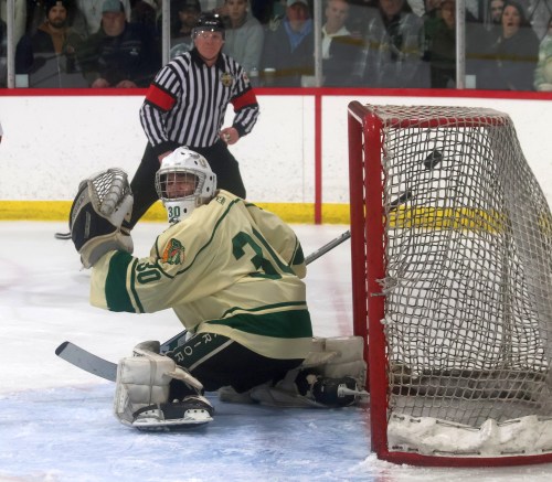 St Malo won back-to-back CRJHL championships, coming back from a 3-2 series deficit against Beausejour. (Cassidy Dankochik The Carillon)