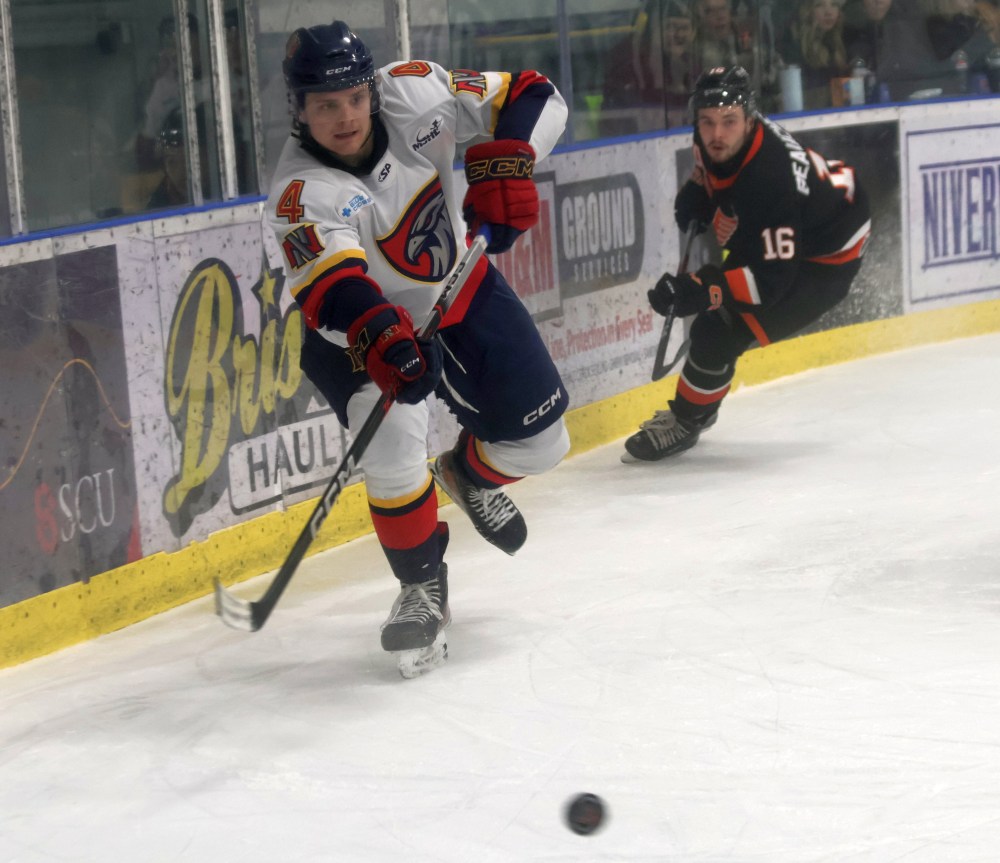The Niverville Nighthawks lost their first round series to the Winkler Flyers 4-2. (Cassidy Dankochik The Carillon)