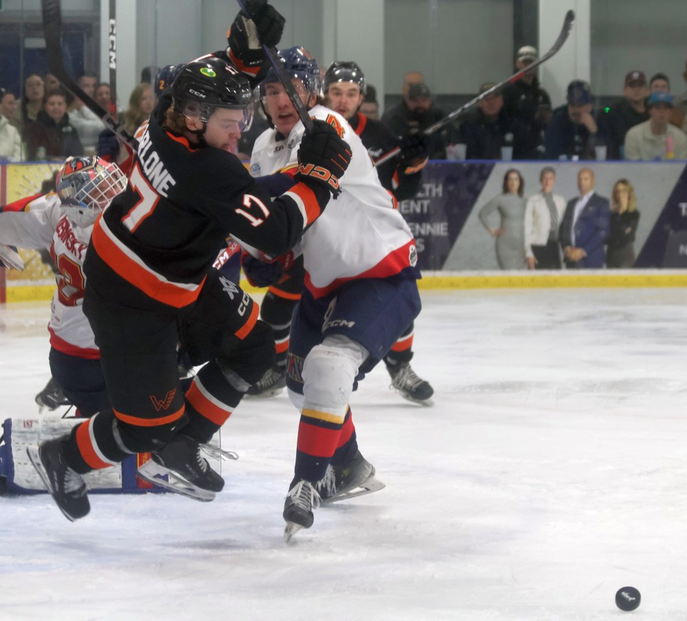 The Niverville Nighthawks lost their first round series to the Winkler Flyers 4-2. (Cassidy Dankochik The Carillon)