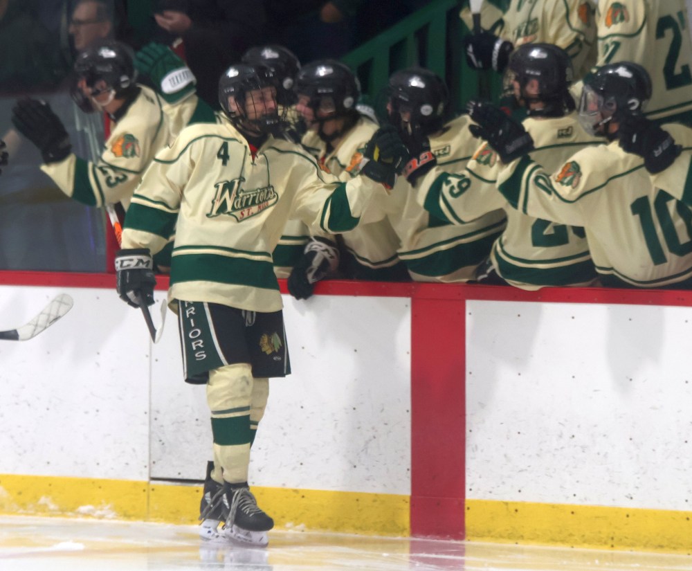 St Malo won back-to-back CRJHL championships, coming back from a 3-2 series deficit against Beausejour. (Cassidy Dankochik The Carillon)