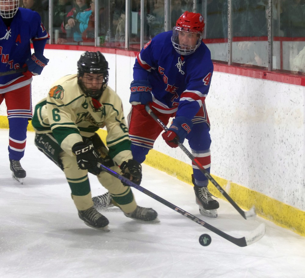 St Malo won back-to-back CRJHL championships, coming back from a 3-2 series deficit against Beausejour. (Cassidy Dankochik The Carillon)