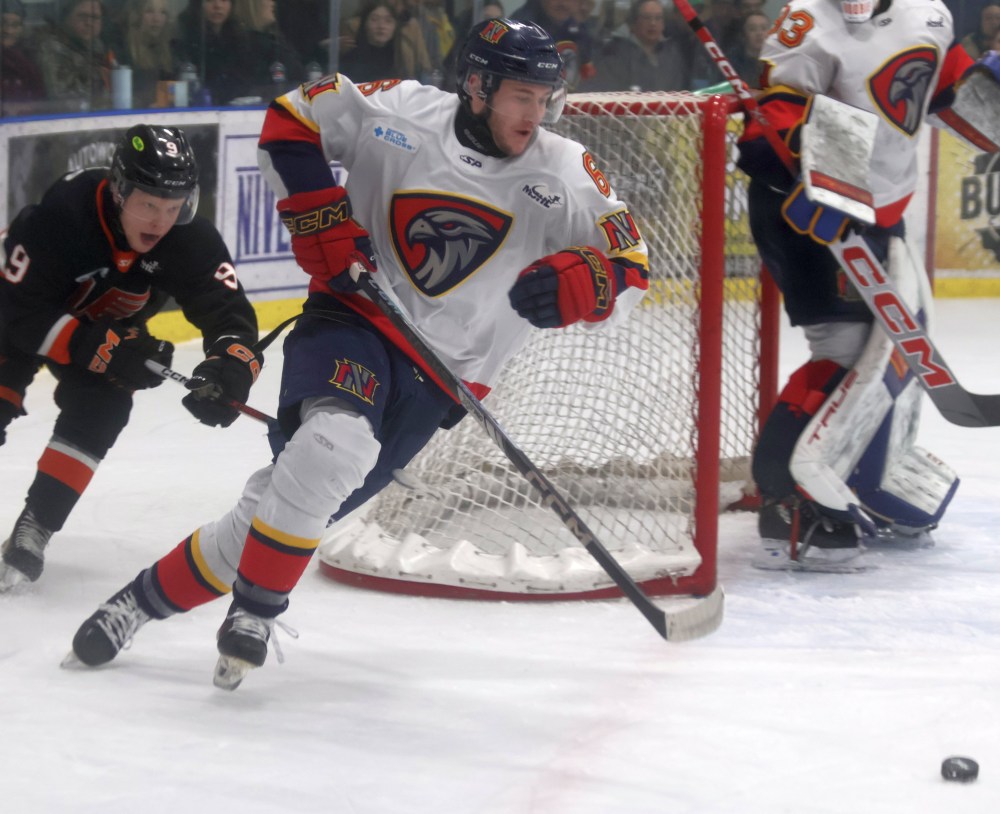 The Niverville Nighthawks lost their first round series to the Winkler Flyers 4-2. (Cassidy Dankochik The Carillon)
