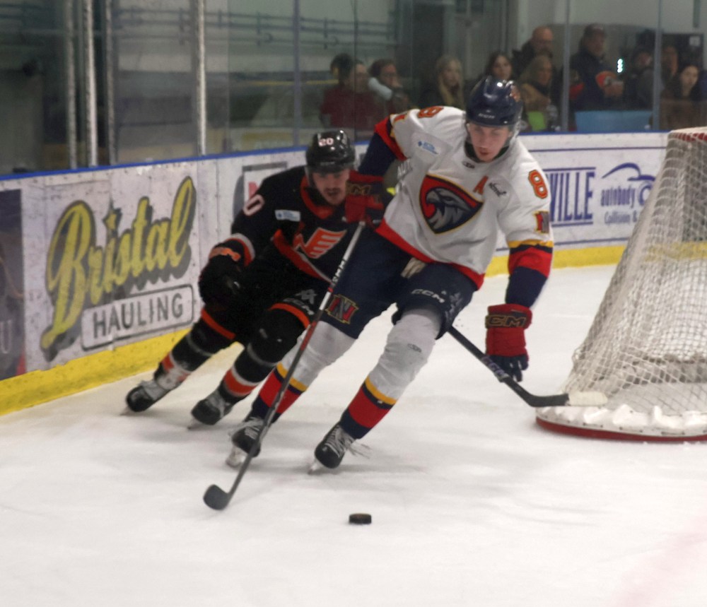 The Niverville Nighthawks lost their first round series to the Winkler Flyers 4-2. (Cassidy Dankochik The Carillon)