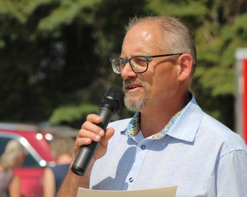 GREG VANDERMEULEN CARILLON ARCHIVES 

Steinbach Mayor Earl Funk outlined five priorities set out by the Cities Caucus.