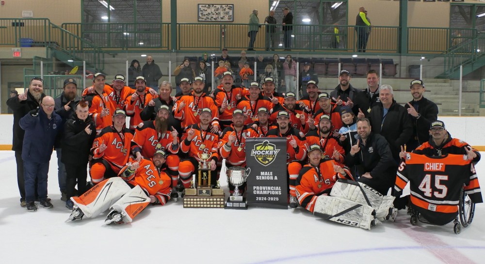 The Ste Anne Aces are once again provincial senior championships. (Shannon Normandeau Ste Anne Aces Facebook)