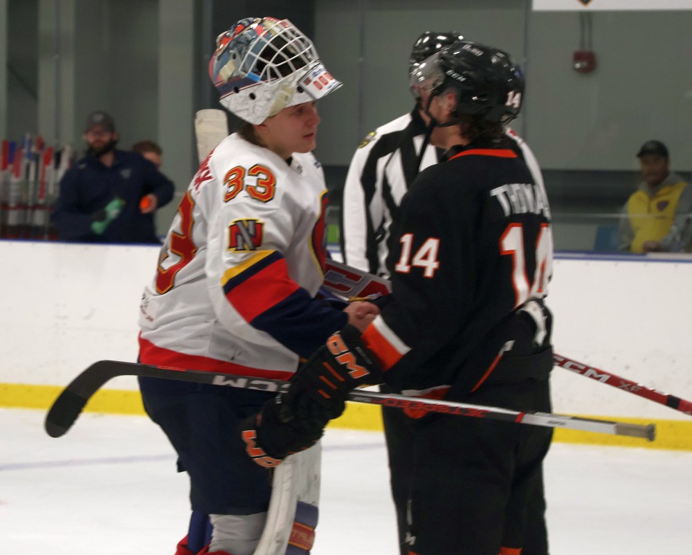 The Niverville Nighthawks lost their first round series to the Winkler Flyers 4-2. (Cassidy Dankochik The Carillon)