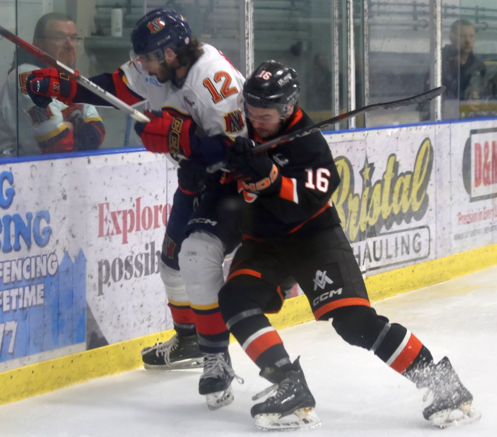The Niverville Nighthawks lost their first round series to the Winkler Flyers 4-2. (Cassidy Dankochik The Carillon)