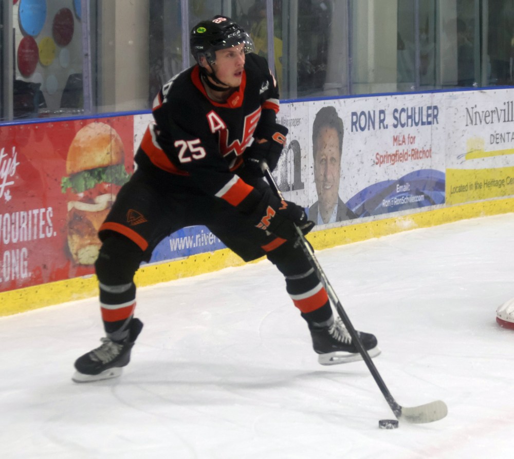 The Niverville Nighthawks lost their first round series to the Winkler Flyers 4-2. (Cassidy Dankochik The Carillon)