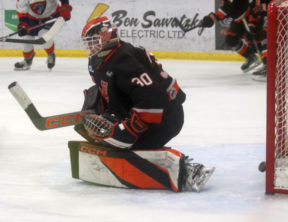 The Niverville Nighthawks lost their first round series to the Winkler Flyers 4-2. (Cassidy Dankochik The Carillon)