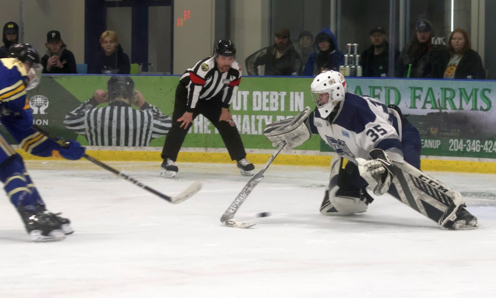The Niverville Clippers captured their first HTJHL championship since 1994 with a game six win on home ice March 26. (Cassidy Dankochik The Carillon)