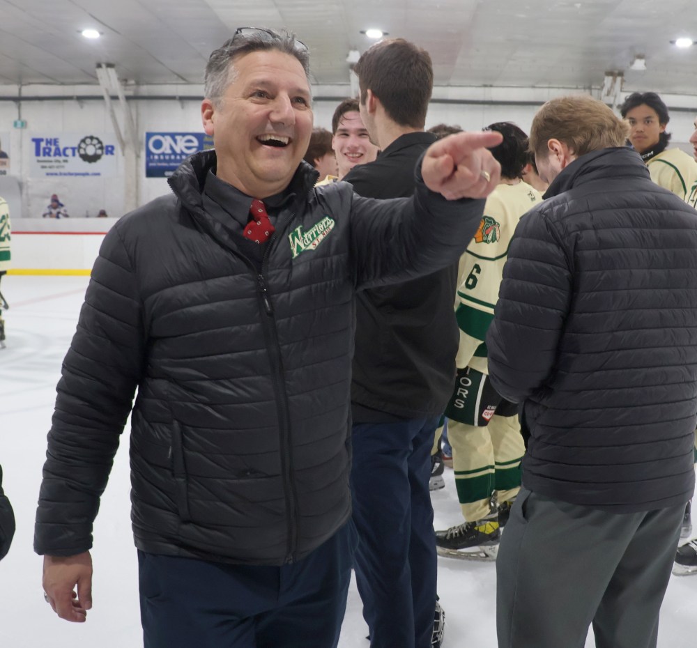 St Malo won back-to-back CRJHL championships, coming back from a 3-2 series deficit against Beausejour. (Cassidy Dankochik The Carillon)