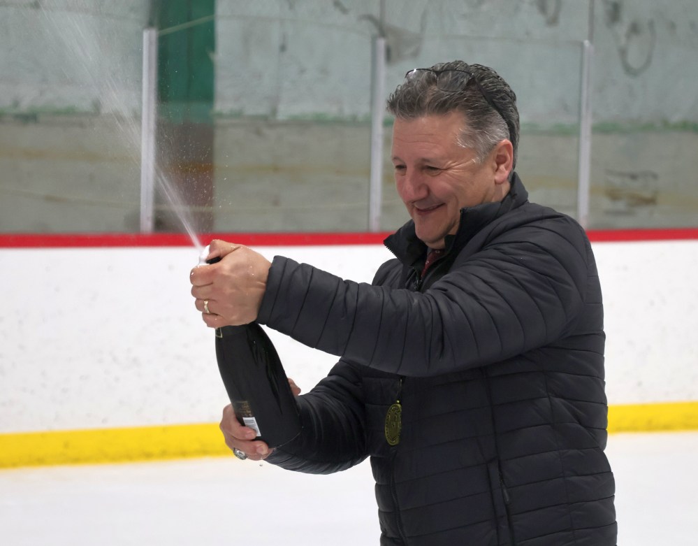 St Malo won back-to-back CRJHL championships, coming back from a 3-2 series deficit against Beausejour. (Cassidy Dankochik The Carillon)
