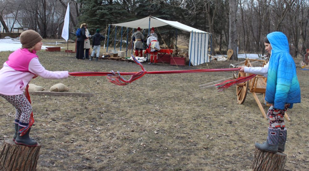CHRIS GAREAU THE CARILLON
Tug-of-war at the Sugaring Off Festival in St Pierre.