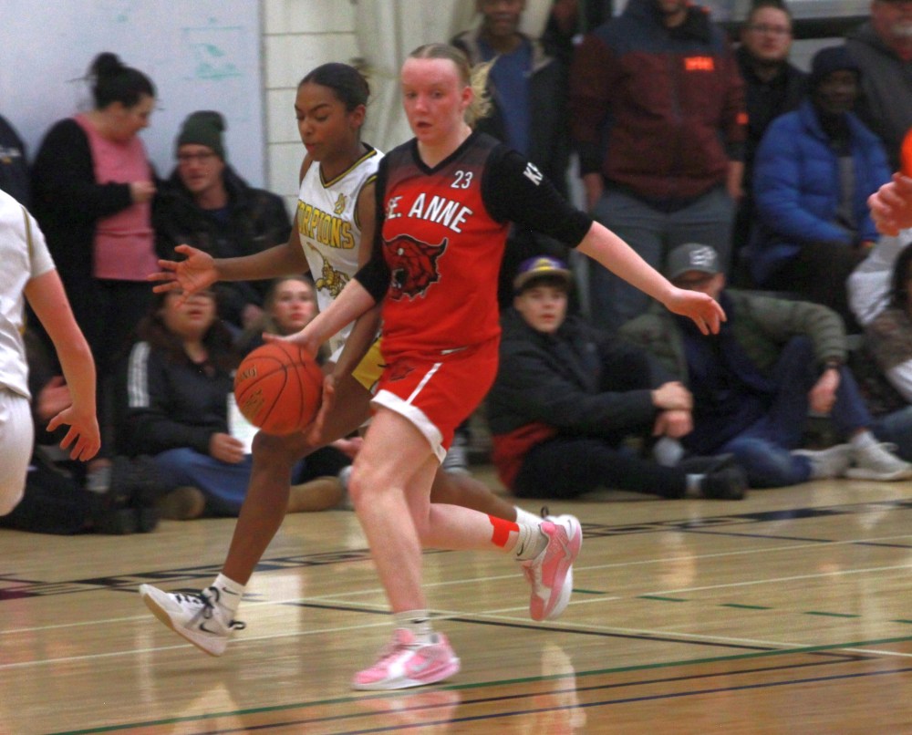 Ste Anne's Chelsea Rachel was named to the A/AA/AAA graduating all-star roster. (Cassidy Dankochik Carillon Archives)