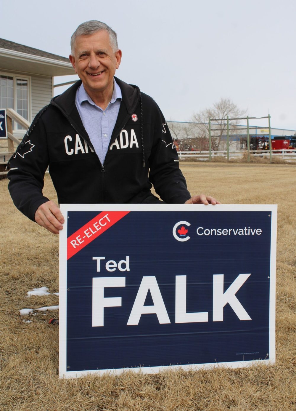 GREG VANDERMEULEN THE CARILLON
Provencher Conservative incumbent Ted Falk.