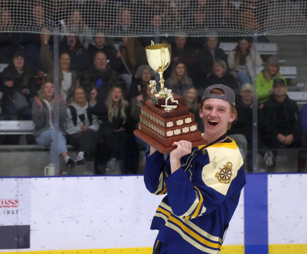 The Niverville Clippers captured their first HTJHL championship since 1994 with a game six win on home ice March 26. (Cassidy Dankochik The Carillon)