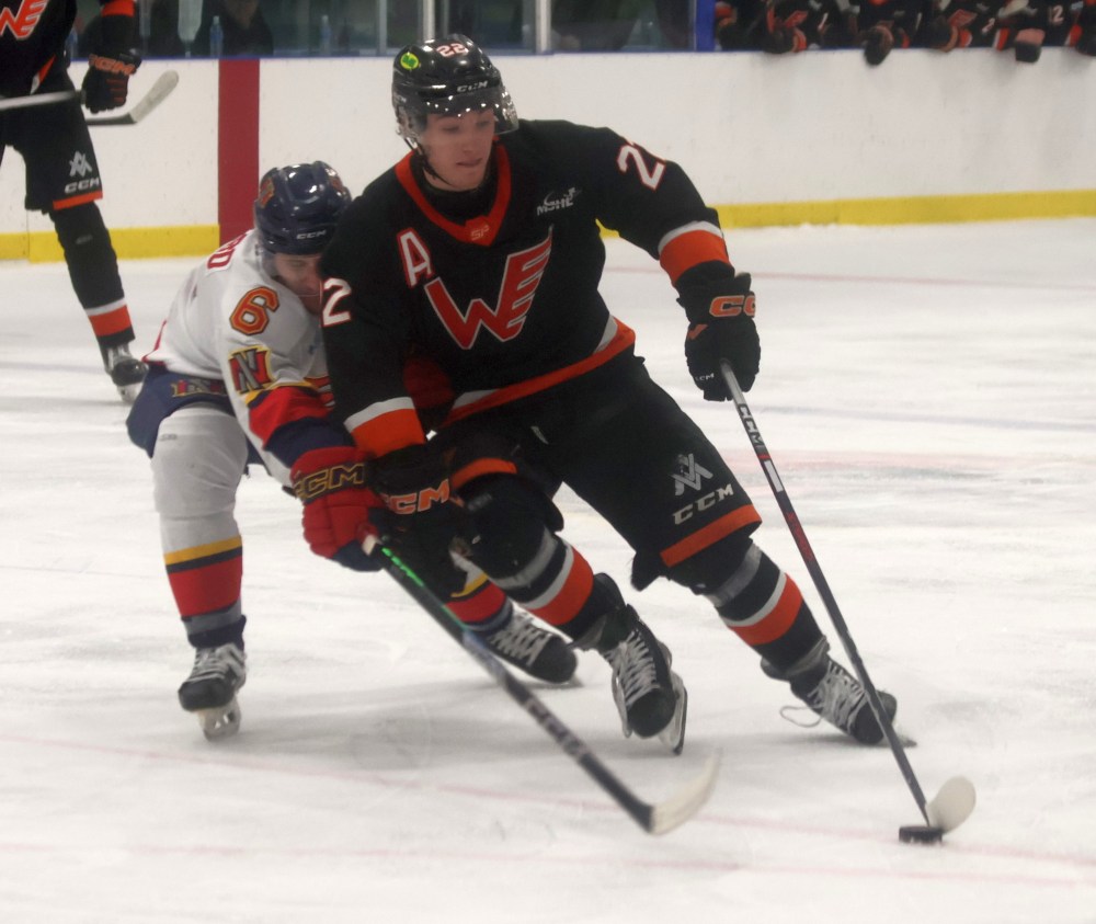 The Niverville Nighthawks lost their first round series to the Winkler Flyers 4-2. (Cassidy Dankochik The Carillon)