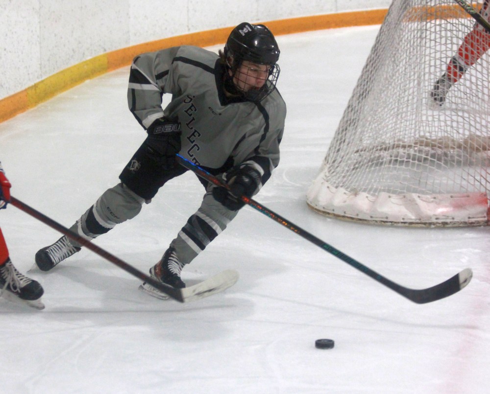 Mitchell's Jevon Peters was taken by Prince George in this year's WHL draft. (Cassidy Dankochik Carillon Files)