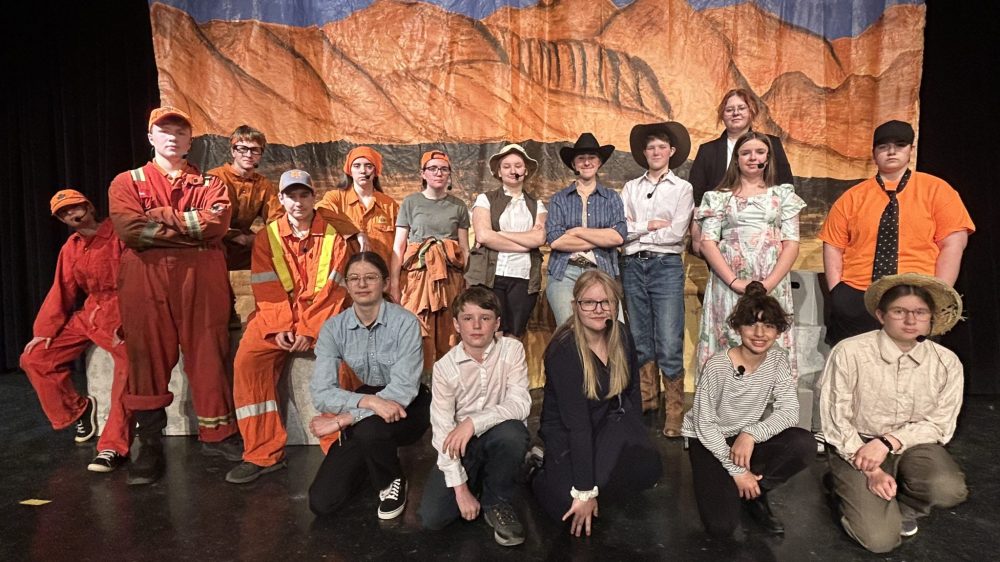 SUPPLIED
Cast members pose during a Wednesday dress rehearsal.