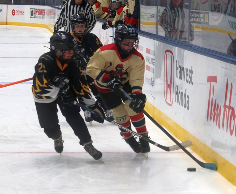 The Steinbach Millers hosted a U11 girls tournament with the final going April 27. (Cassidy Dankochik The Carillon)