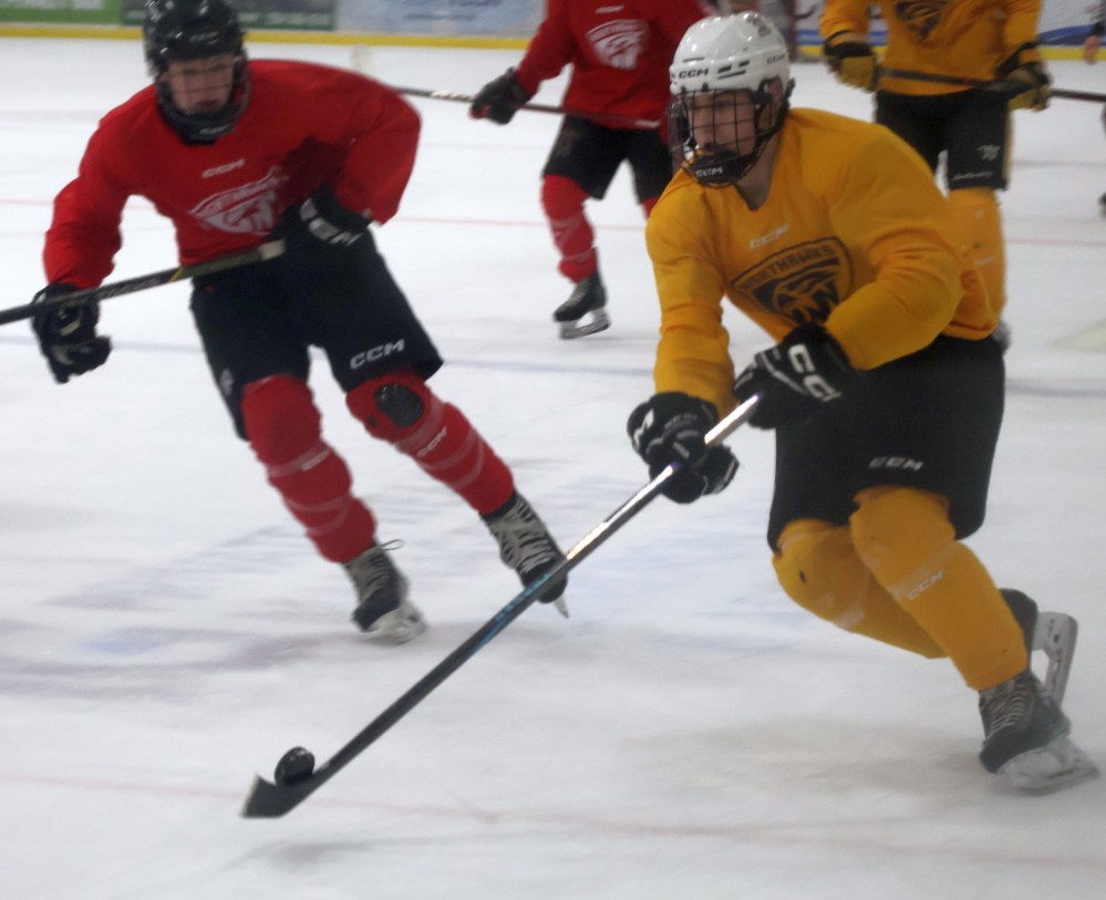 The Niverville Nighthawks held their annual Spring ID camp during the last weekend of April. (Cassidy Dankochik The Carillon)