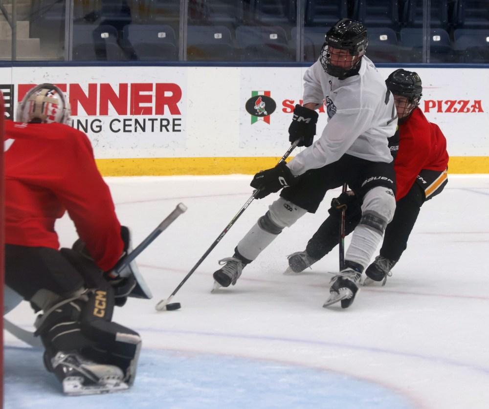The Steinbach Pistons held their Spring Camp May 2/3. (Cassidy Dankochik The Carillon)