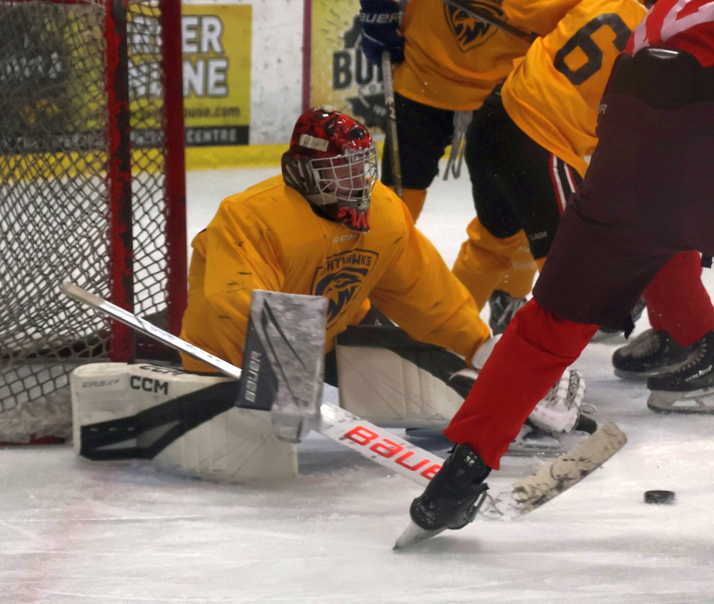 The Niverville Nighthawks held their annual Spring ID camp during the last weekend of April. (Cassidy Dankochik The Carillon)