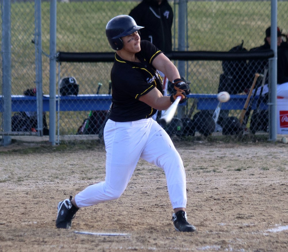 The high school baseball season began in Mitchell May 1. (Cassidy Dankochik The Carillon)