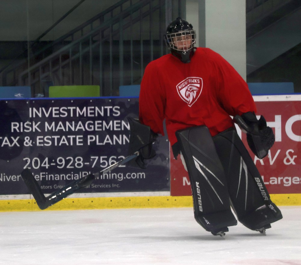 The Niverville Nighthawks held their annual Spring ID camp during the last weekend of April. (Cassidy Dankochik The Carillon)