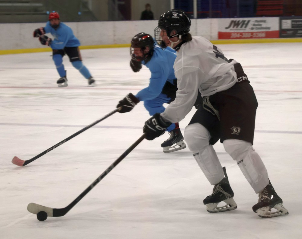 The Niverville Nighthawks held their annual Spring ID camp during the last weekend of April. (Cassidy Dankochik The Carillon)