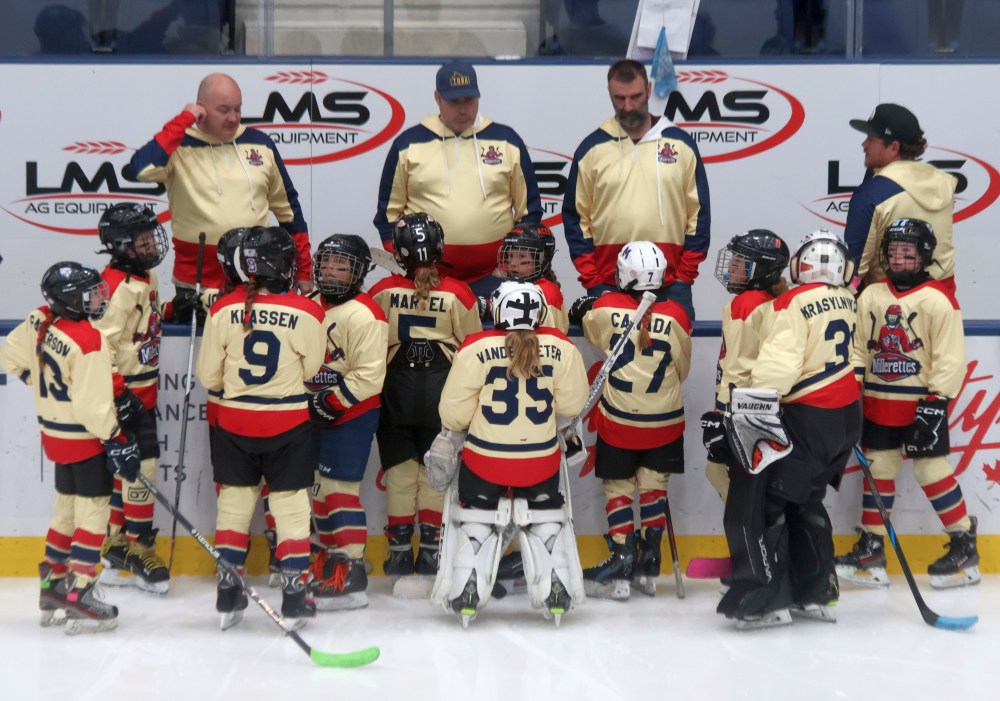 The Steinbach Millers hosted a U11 girls tournament with the final going April 27. (Cassidy Dankochik The Carillon)