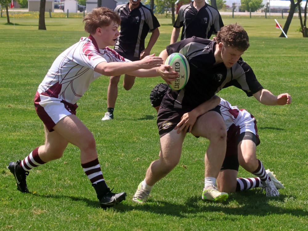 SRSS hosted their biggest ever Rugby Sevens tournament May 23 at A.D. Penner Park. (Cassidy Dankochik The Carillon)