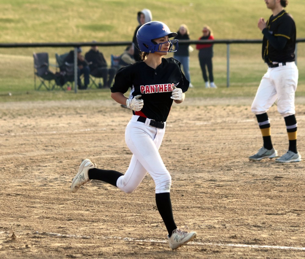 The high school baseball season began in Mitchell May 1. (Cassidy Dankochik The Carillon)