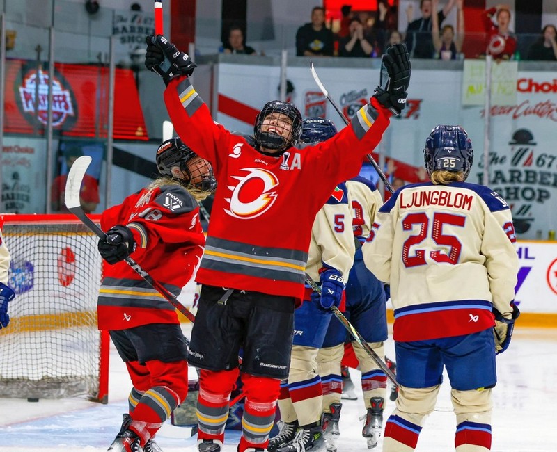 The Ottawa Charge became the first Canadian team to play for a Professional Women's Hockey League championship, upsetting the top-seeded Montreal Victoire in the league semi-finals. (PWHL)