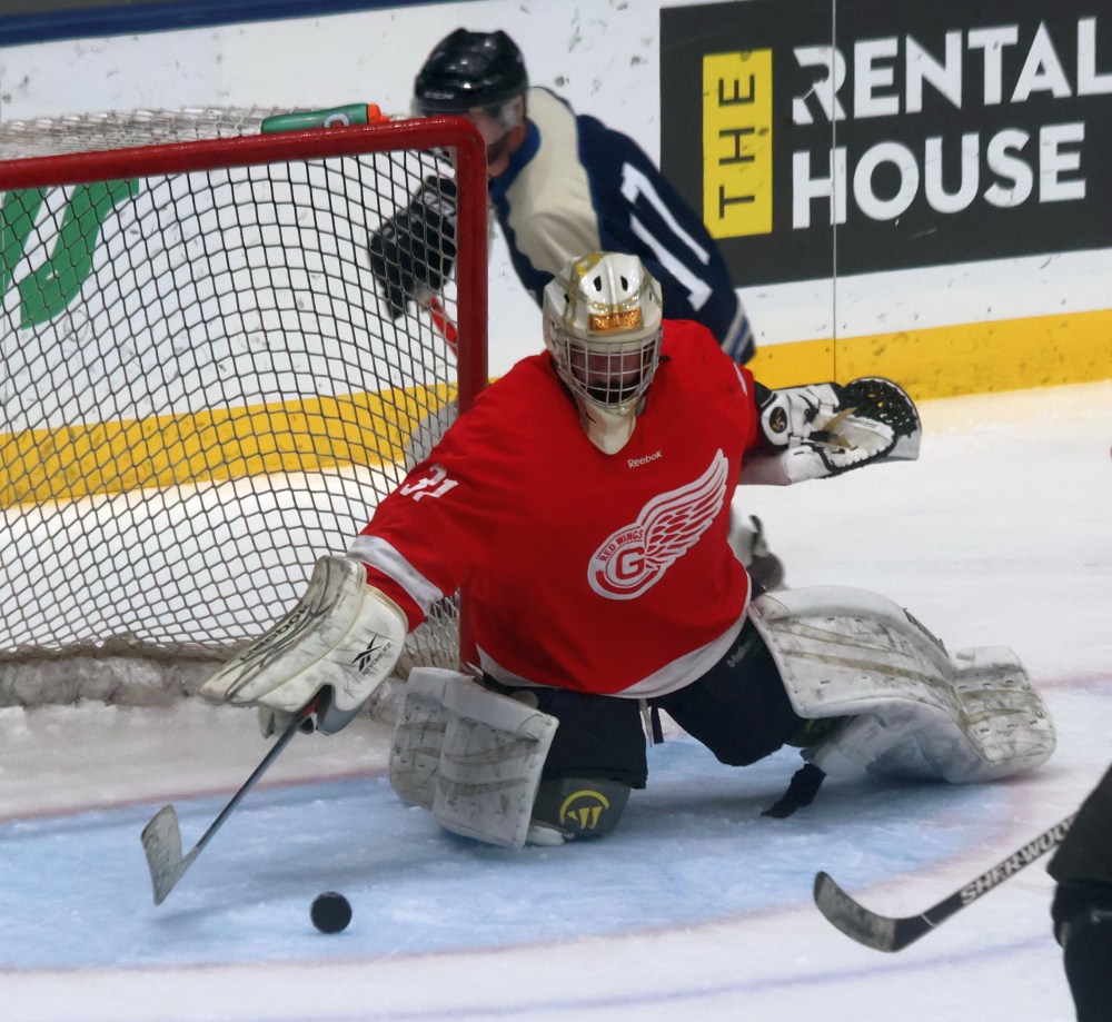 Rec Hockey games took place during Winnipeg Jets watch parties at the Southeast Event Centre. (Cassidy Dankochik The Carillon)