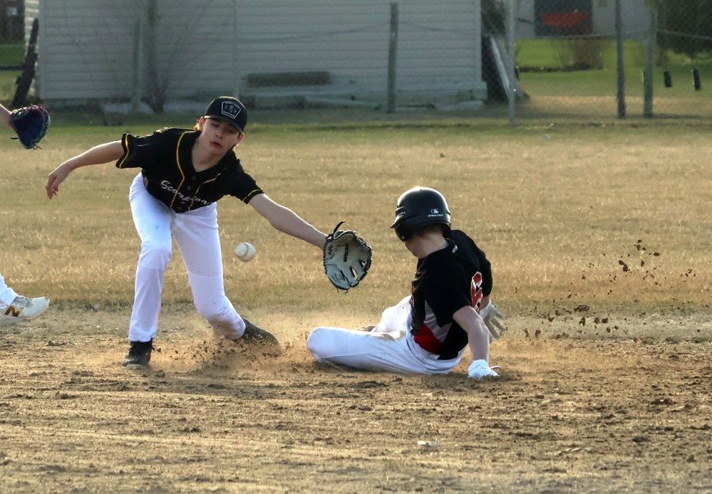 The high school baseball season began in Mitchell May 1. (Cassidy Dankochik The Carillon)