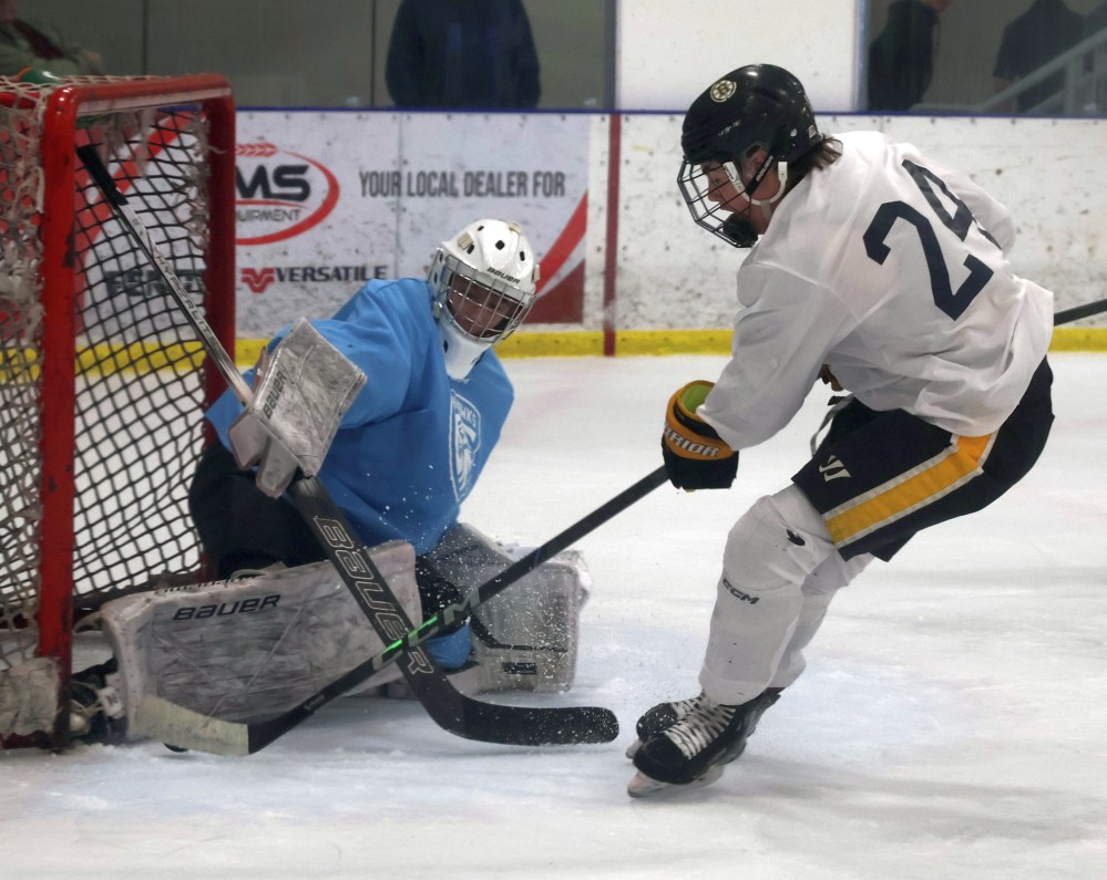 The Niverville Nighthawks held their annual Spring ID camp during the last weekend of April. (Cassidy Dankochik The Carillon)