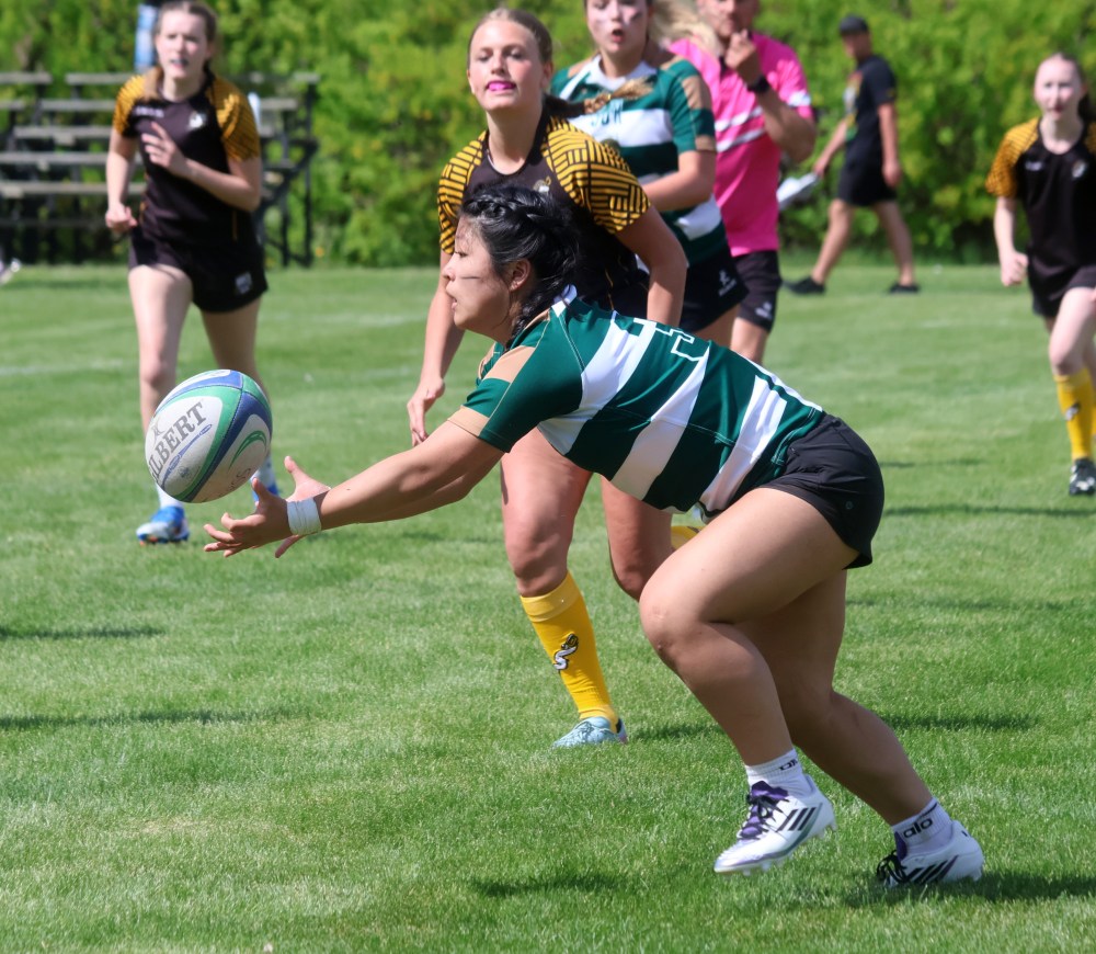 SRSS hosted their biggest ever Rugby Sevens tournament May 23 at A.D. Penner Park. (Cassidy Dankochik The Carillon)