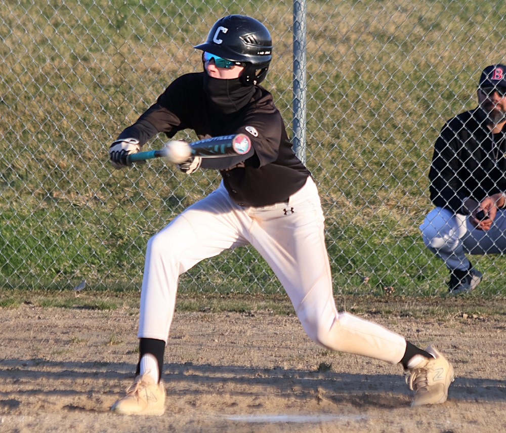 The high school baseball season began in Mitchell May 1. (Cassidy Dankochik The Carillon)